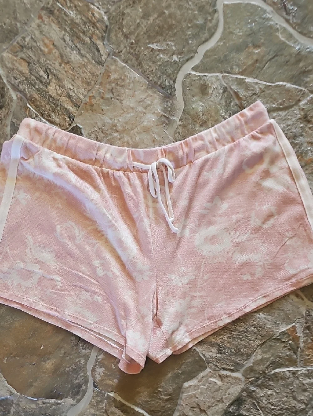 Lucky Brand Pink & White Floral Tank Top and Shorts Sleep Set - Picture 3 of 3